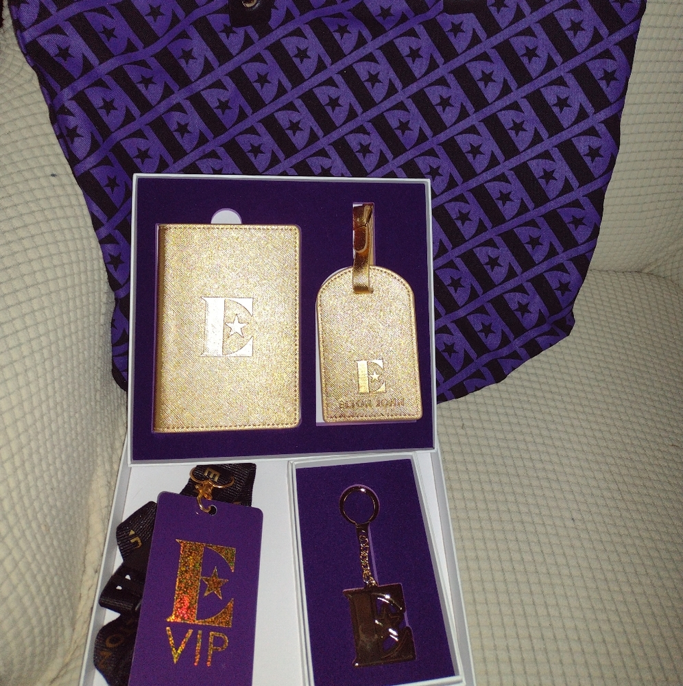 Elton John Swag Set Tote and Accessories